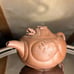 Vintage Chinese Yixing Zisha Dragon and Koi Teapot Dragon