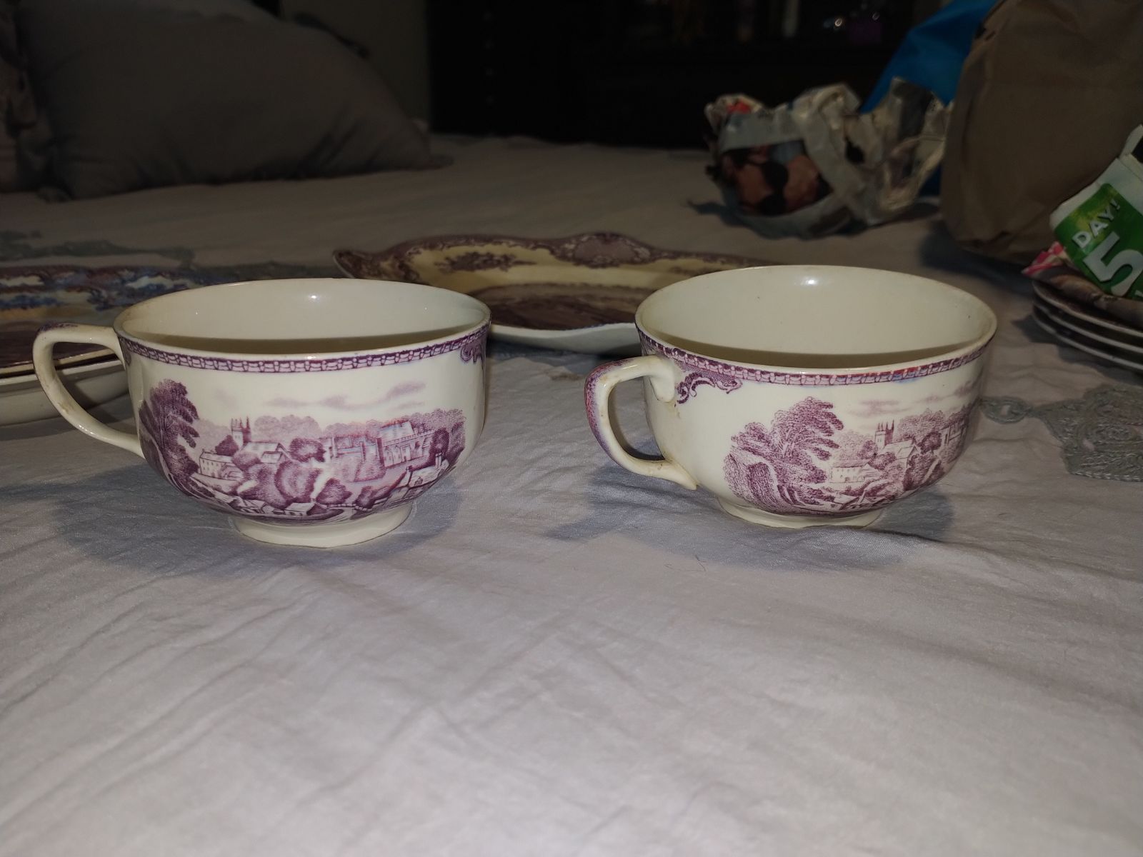 Johnson brothers old Britain castle set