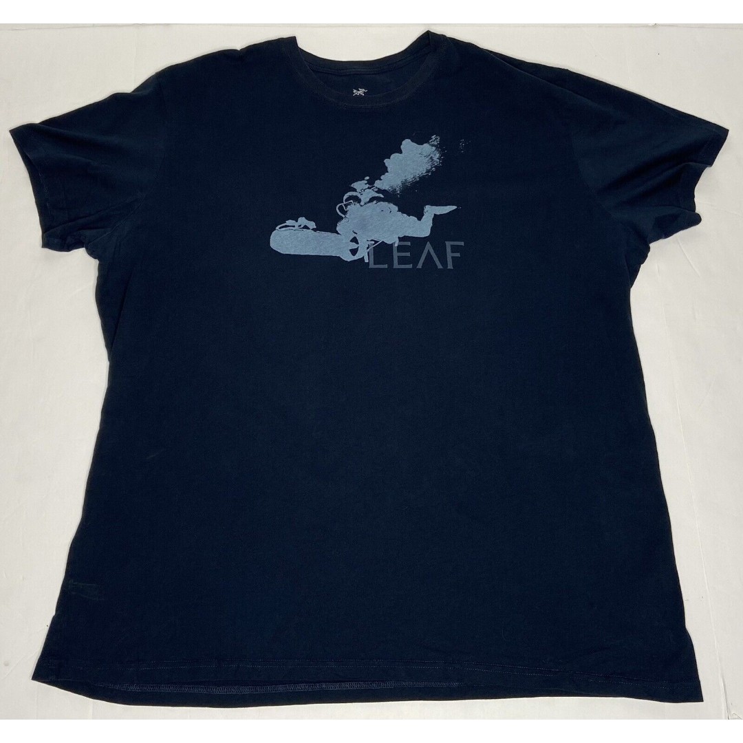 Arcteryx Leaf OTB SS T Shirt Men’s XXL Navy on sale Scuba Ocean