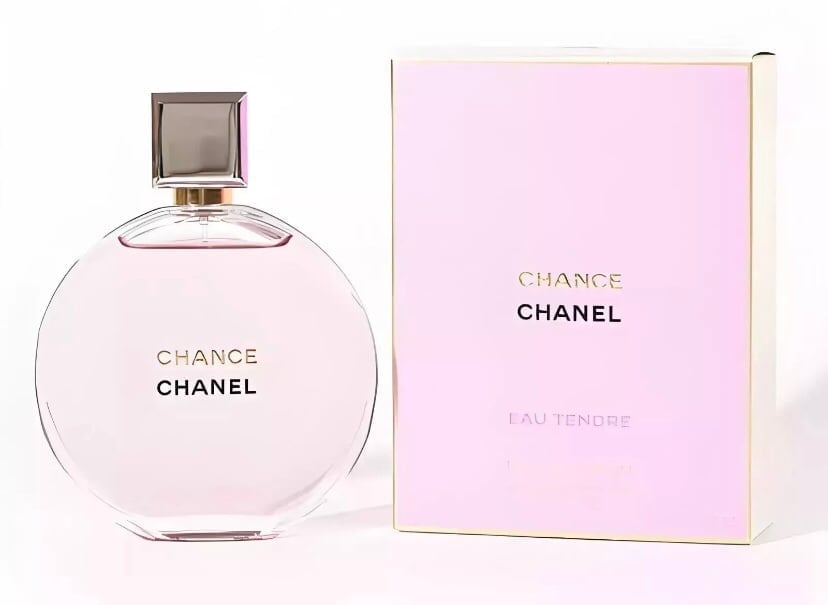 Chanel chance Eau tender for woman toilette Perfume spray scent, 3.4oz