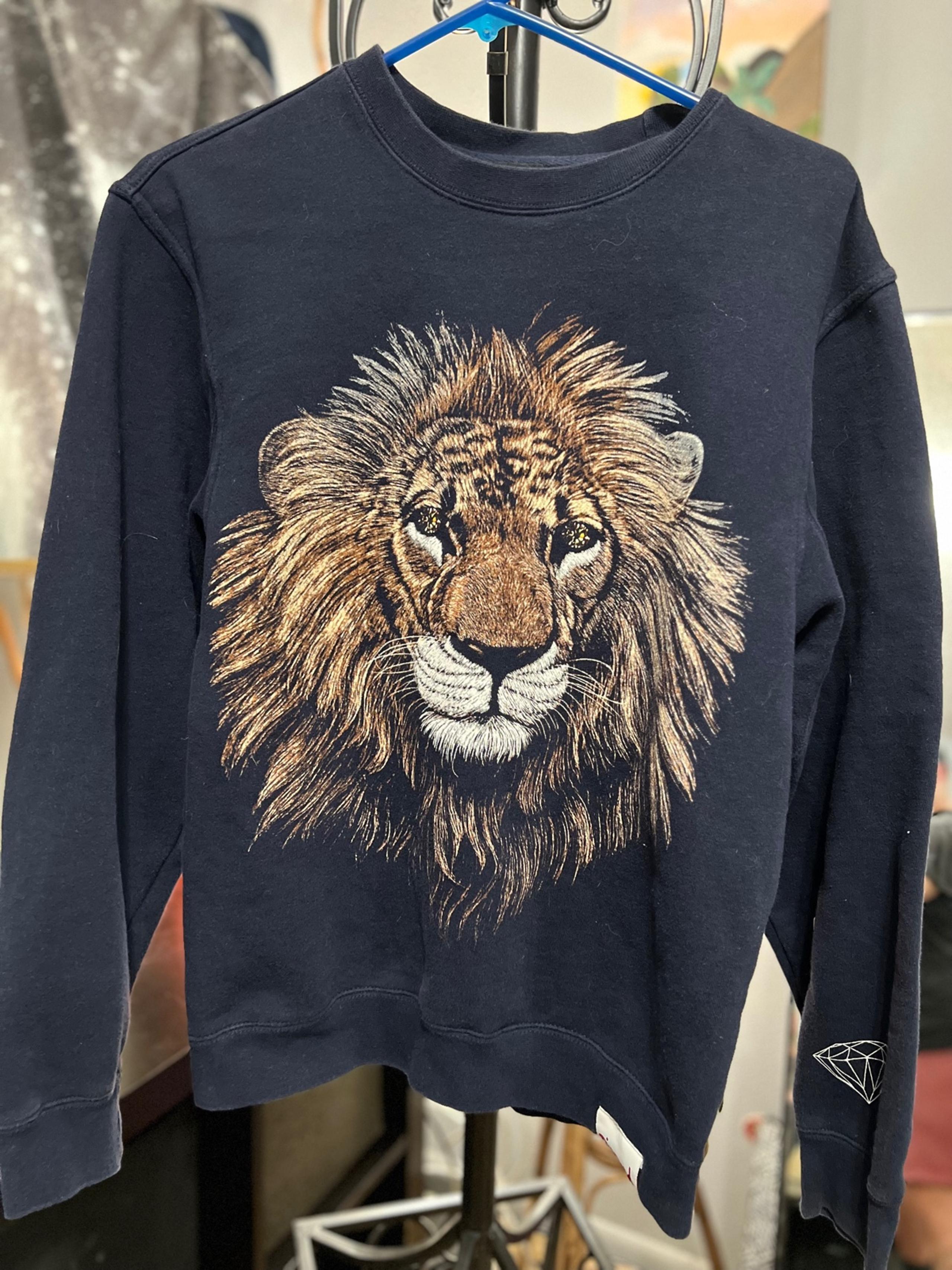 Diamond Supply Co. Fillmore Lion Longsleeve Sweater