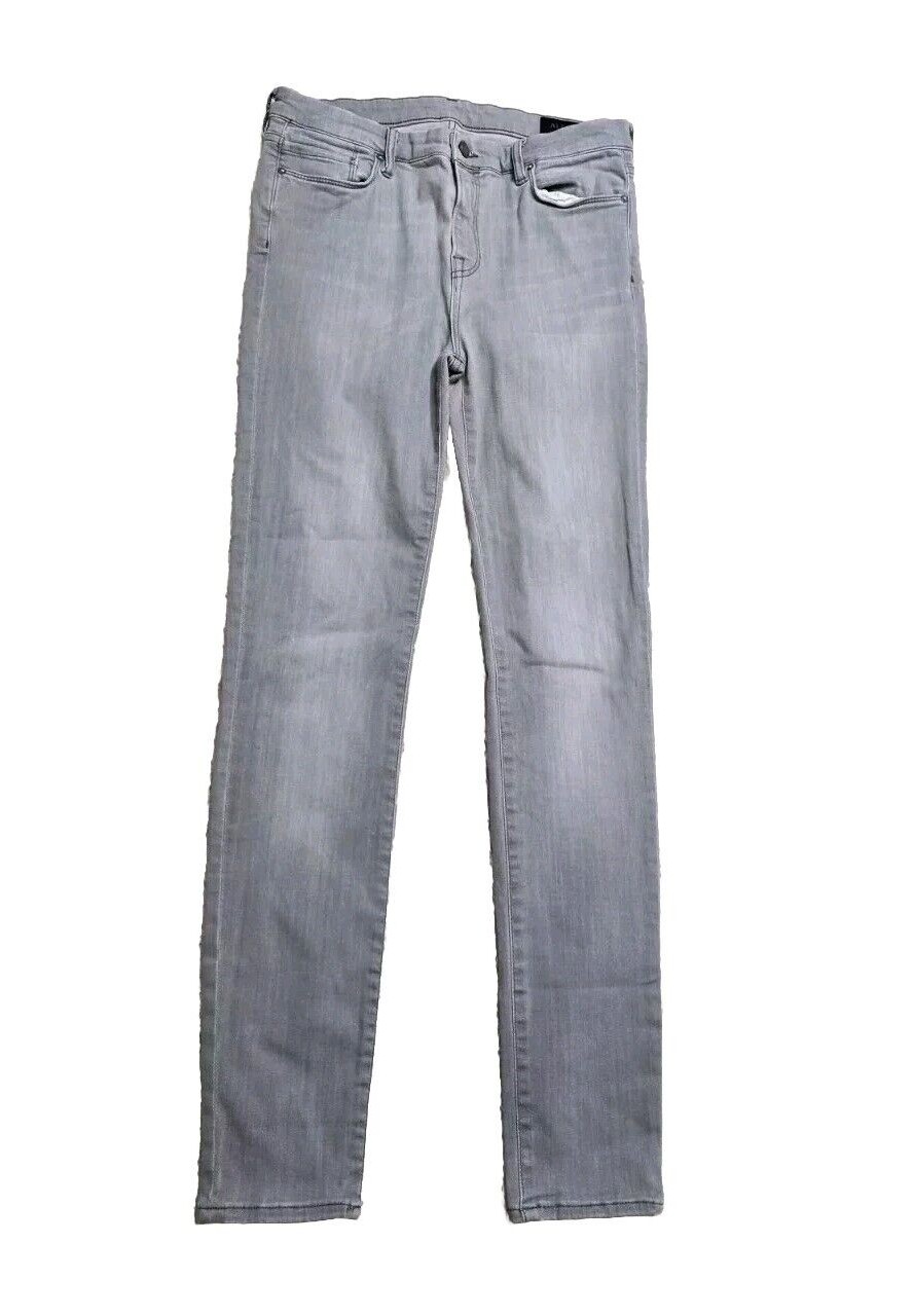 all saints Women's Grace Skinny Jeans Hi-rise Gray 32x30