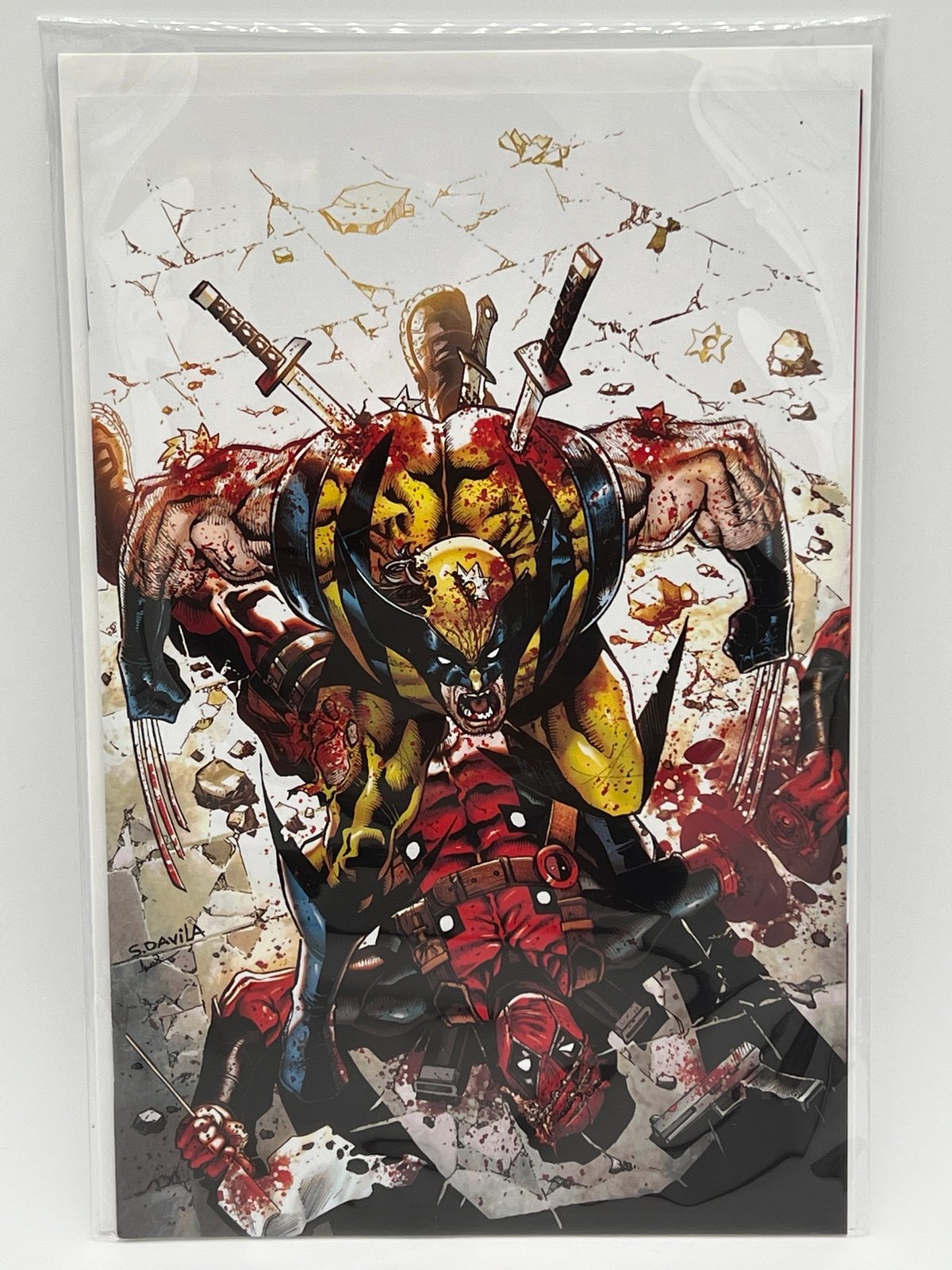SDCC 2024 Wolverine Virgin Variant Marvel Comics X-Men Deluxe LE400,