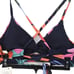 Jessica Simpson Women's Island Paradise Twist-Front Cami Bikini Top Swimwear M