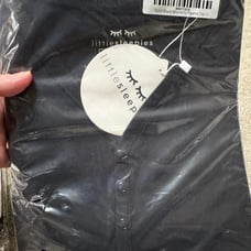NWT Women’s Black Long Sleeve Little Sleepies L