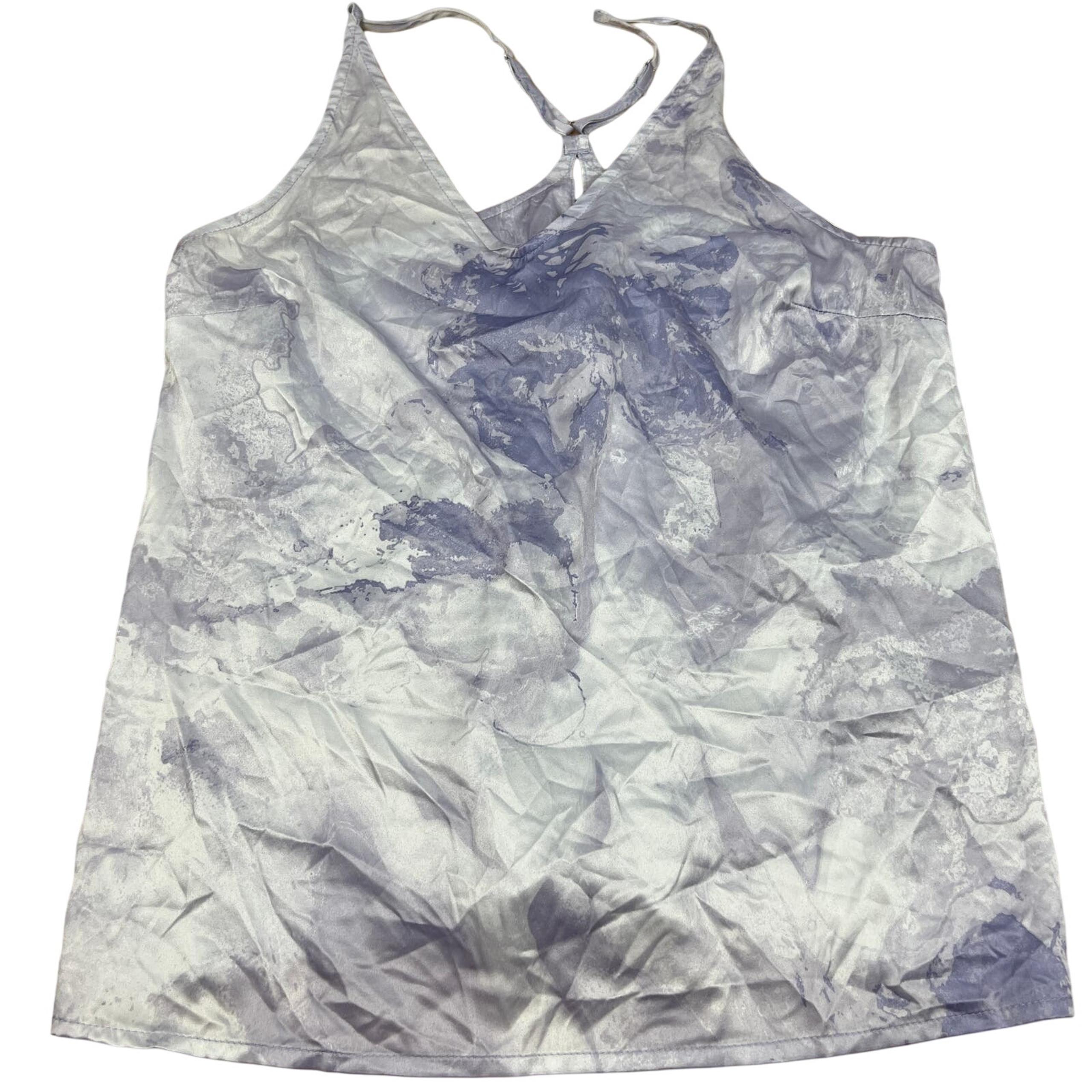 Women's Purple Tie-Dye Satin Sleep Camisole - Size XS - NWT - Stars Above