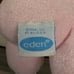 Eden Baby Doll Pink Terry Cloth Blonde Yarn Hair Bonnet Plush Girl Lovey Vtg 10