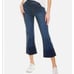 Spanx Cropped Flare Jeans Womens Small Pull On Raw Ombre Hem Stretch Sexy Trendy