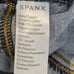 Spanx Cropped Flare Jeans Womens Small Pull On Raw Ombre Hem Stretch Sexy Trendy