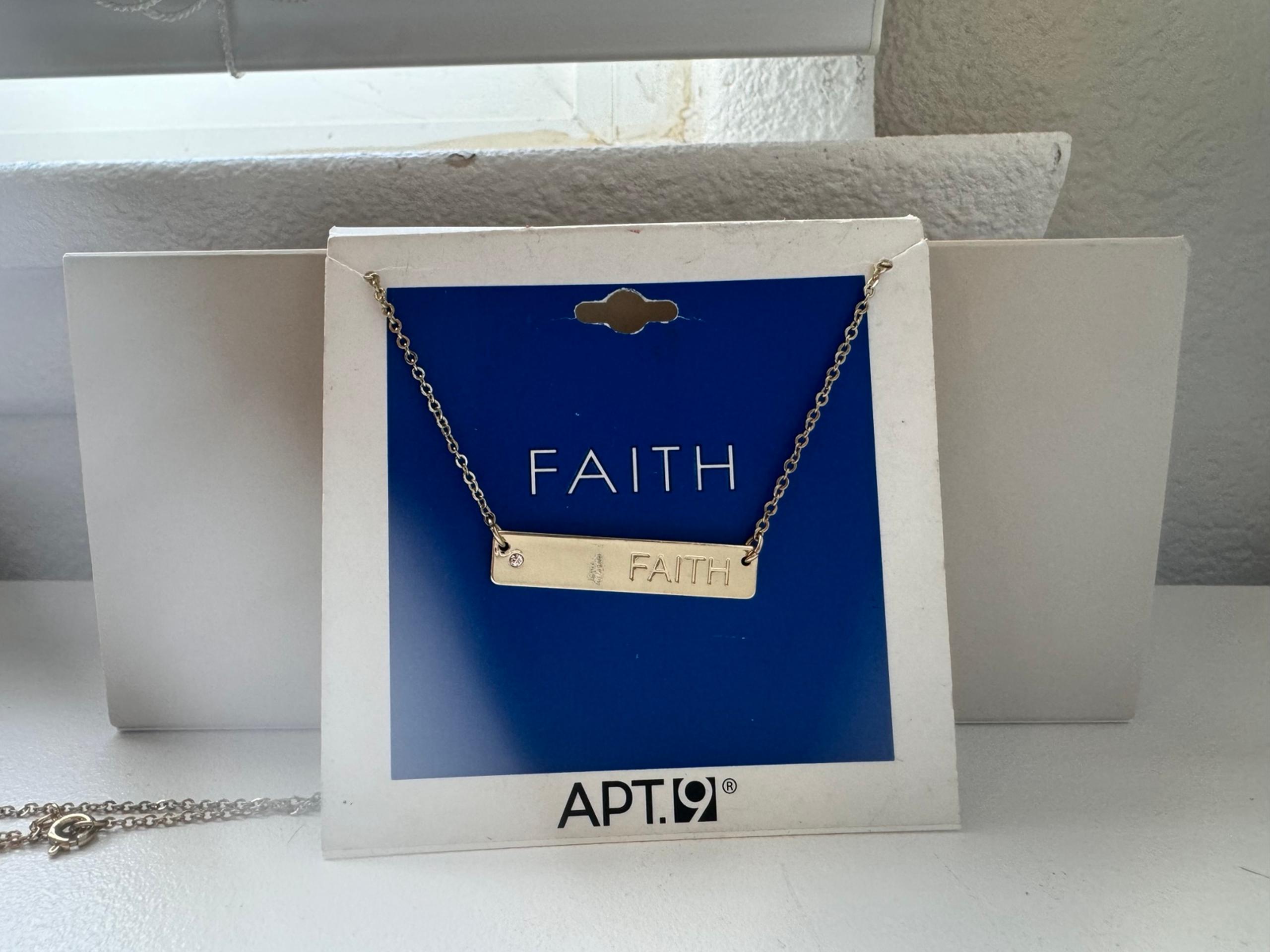 APT. 9 FAITH NECKLACE