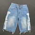 Vintage Kapital Denim Japanese Bone Design denim jorts