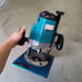 MAKITA 3612C 1/2 Plunge Router Tested Works with Router Plate Rockler
