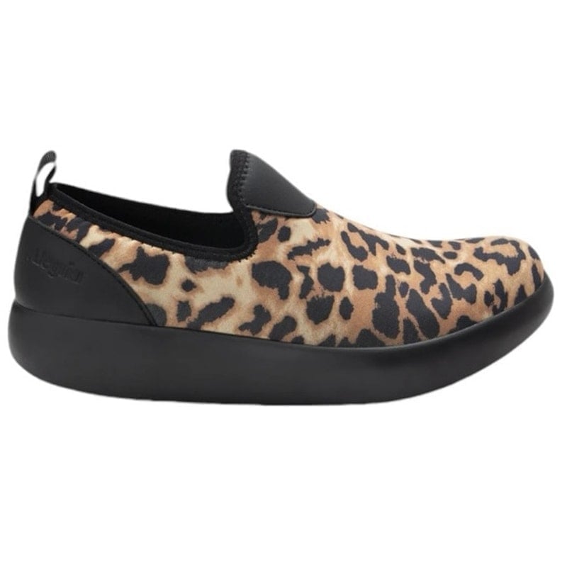 EUC Eden Leopard Orthopedic Slipper Slip On Pull On Shoe Rocking Sole 7 US