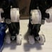 Unisex Roller Skates Double Row Four Wheels High-top Roller Skates Lightning Pat