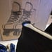 Unisex Roller Skates Double Row Four Wheels High-top Roller Skates Lightning Pat