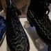 Unisex Roller Skates Double Row Four Wheels High-top Roller Skates Lightning Pat