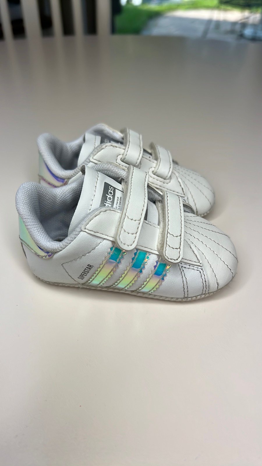 Baby girl adidas 2025 shoes size 3