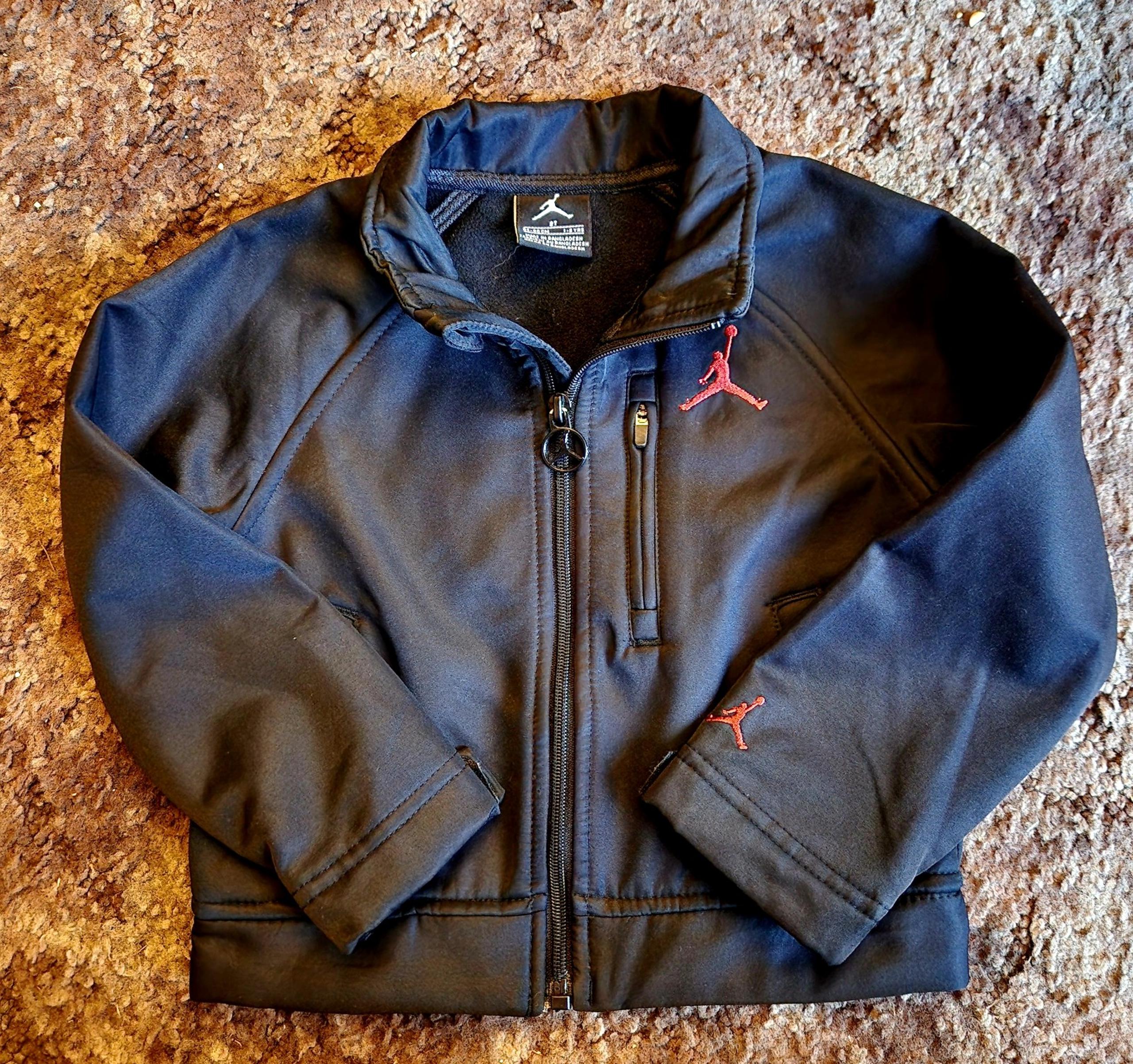 Black Jordan Zip-up Jacket 2T