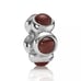 Authentic Pandora Garnet COBOCHON spacer , 2 available