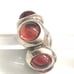 Authentic Pandora Garnet COBOCHON spacer , 2 available