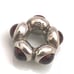 Authentic Pandora Garnet COBOCHON spacer , 2 available