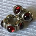 Authentic Pandora Garnet COBOCHON spacer , 2 available