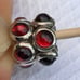 Authentic Pandora Garnet COBOCHON spacer , 2 available