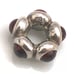 Authentic Pandora Garnet COBOCHON spacer , 2 available