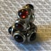 Authentic Pandora Garnet COBOCHON spacer , 2 available