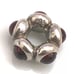 Authentic Pandora Garnet COBOCHON spacer , 2 available