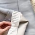 MIU MIU Baby Blue Silk Pencil Skirt