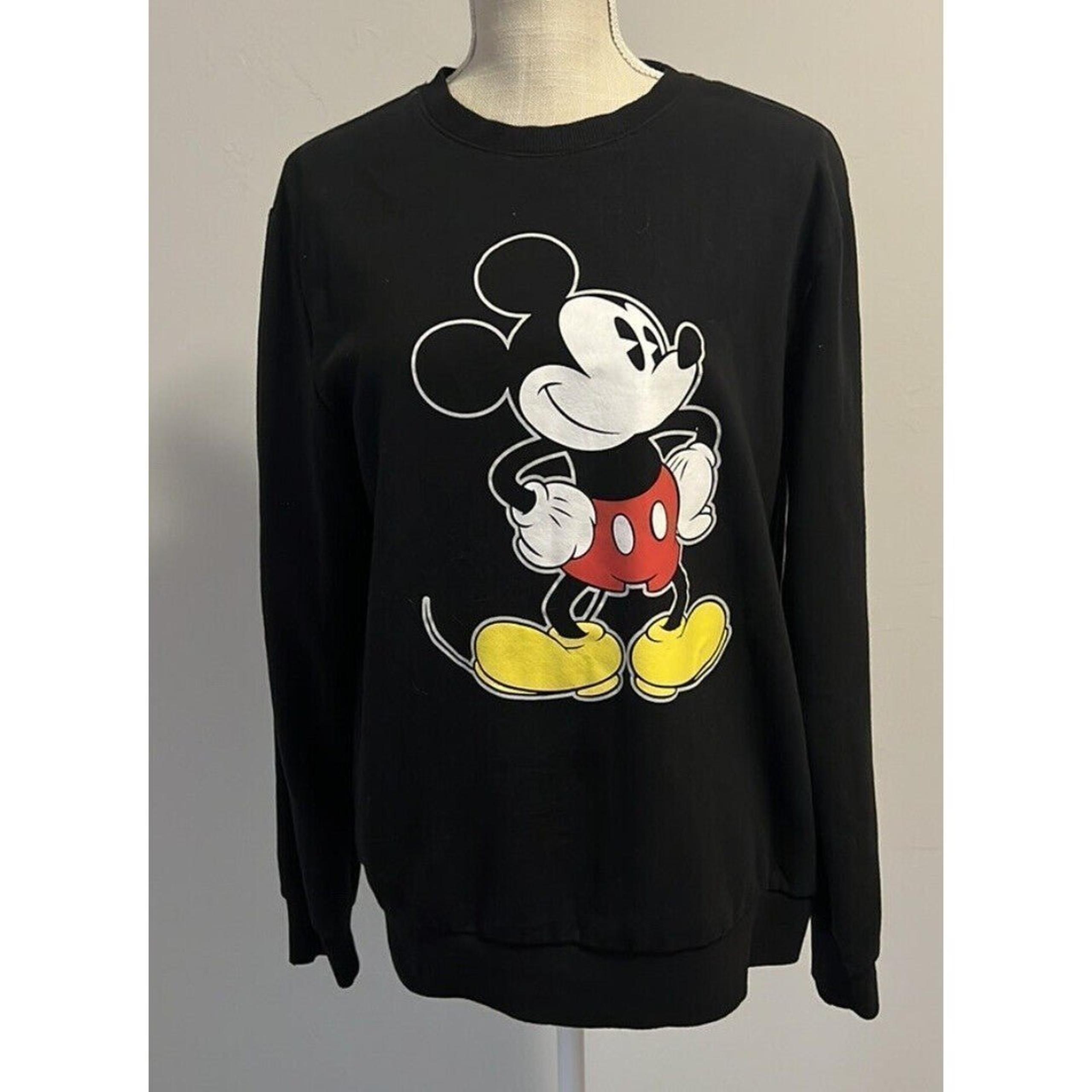 Disney The Original Mickey Mouse 1928 Sweatshirt Black Medium