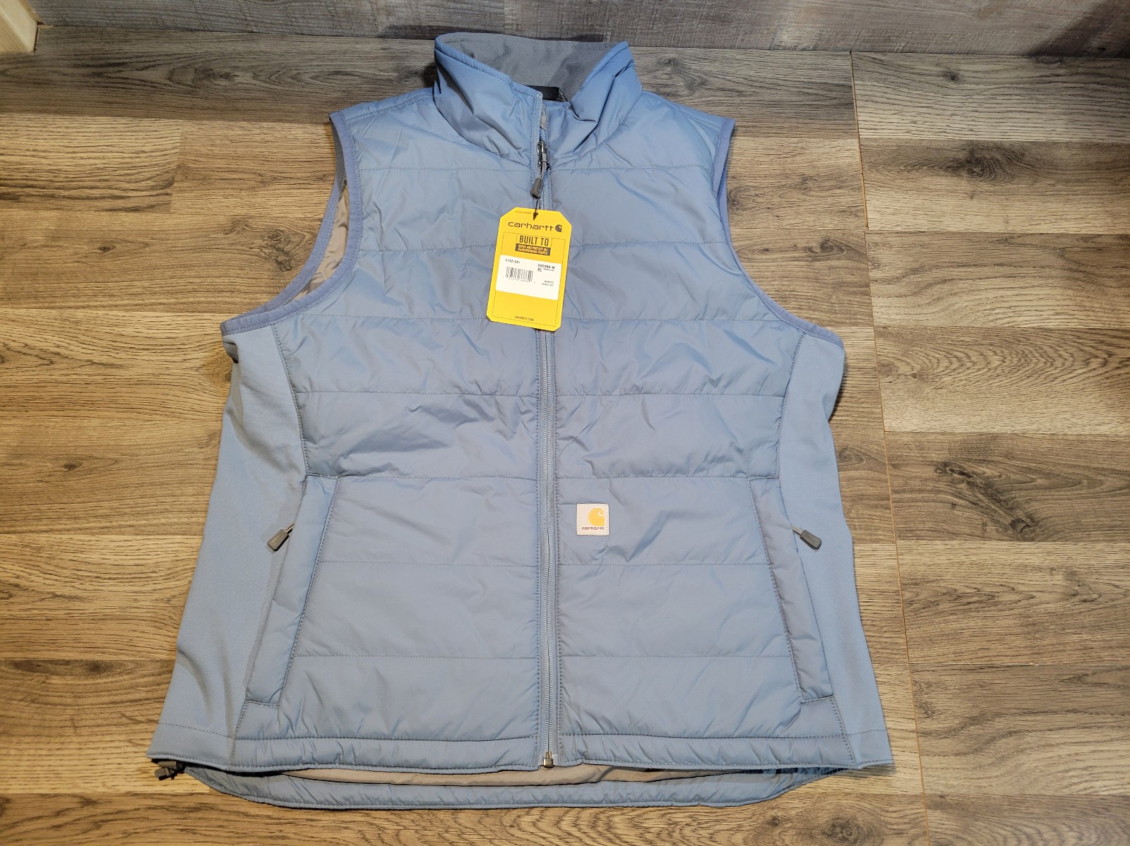 Carhartt Womens Rain Defender Relaxed Fit Lightweight Puffer Vest Large OV5984-W