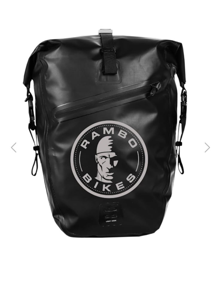 New! Rambo Black Waterproof Accessory Bag -R154