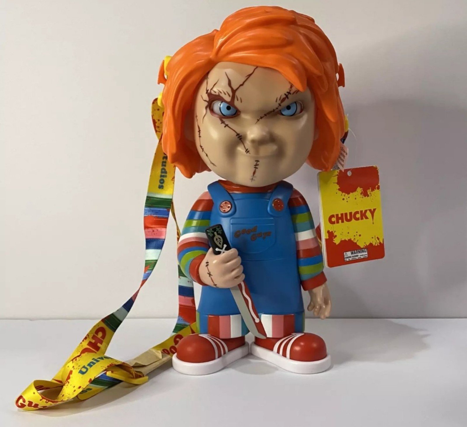 Chucky universal studios halloween horror nights electronic popcorn bucket
