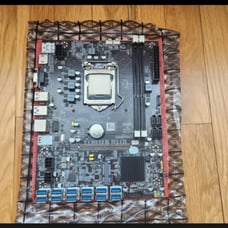 B75 Mining Motherboard 12 usb/gpu + Cpu