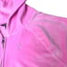 Victoria's Secret Y2K Style Pink Velour Long Sleeve Zip Front Hoodie Sz XL