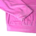 Victoria's Secret Y2K Style Pink Velour Long Sleeve Zip Front Hoodie Sz XL