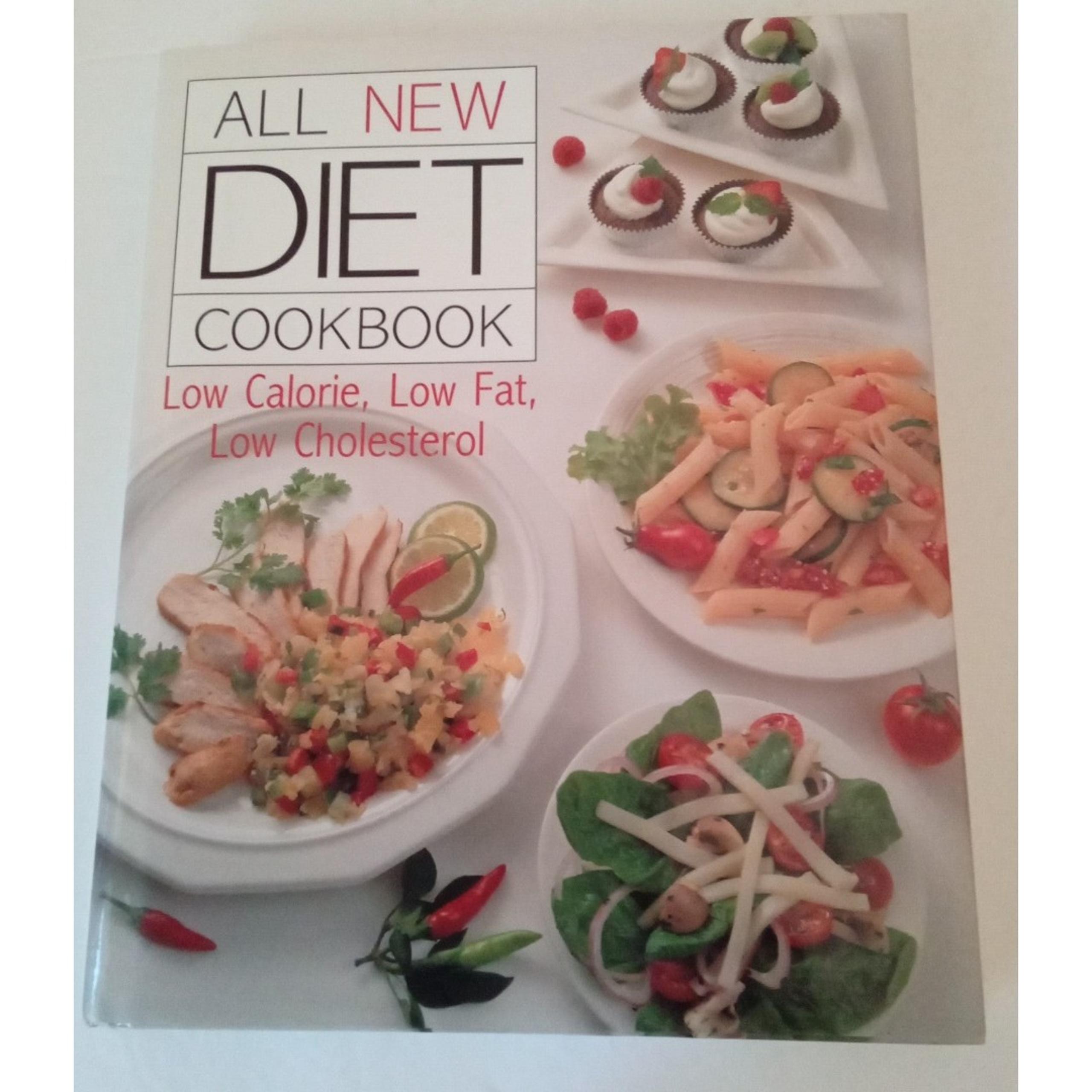 ALL NEW DIET Hardcover Cookbook Low Calorie, Low Fat, Low Cholesterol 1992