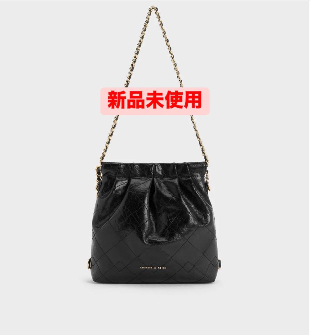 Duo Chain Handle Two-Way Backpack by CHARLES & KEITH