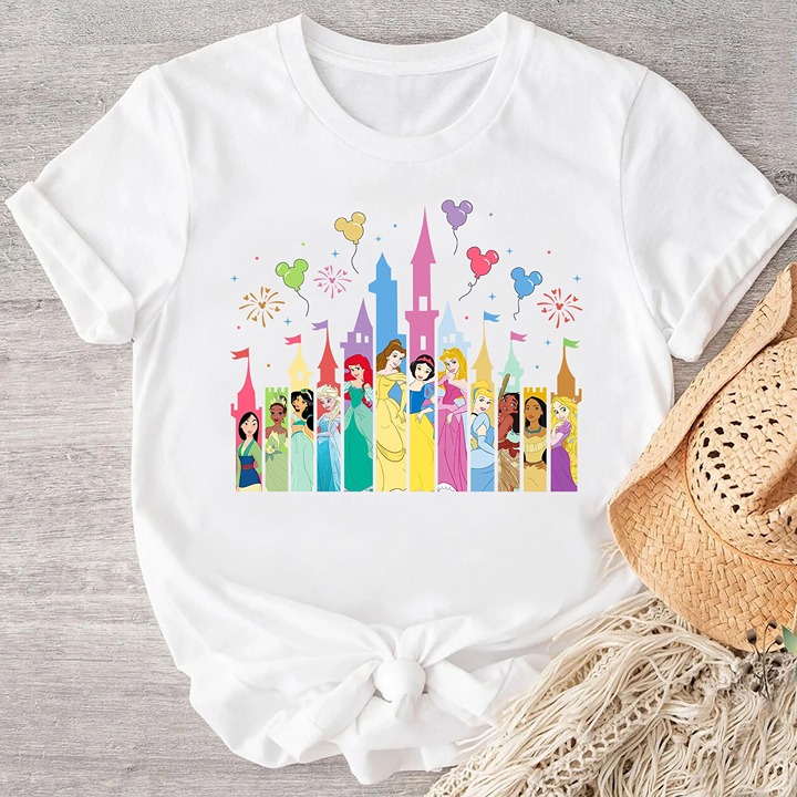 Princess Shirt Disney Princess Group Shirt Girls Disney Shirt Disney Anna Ariel