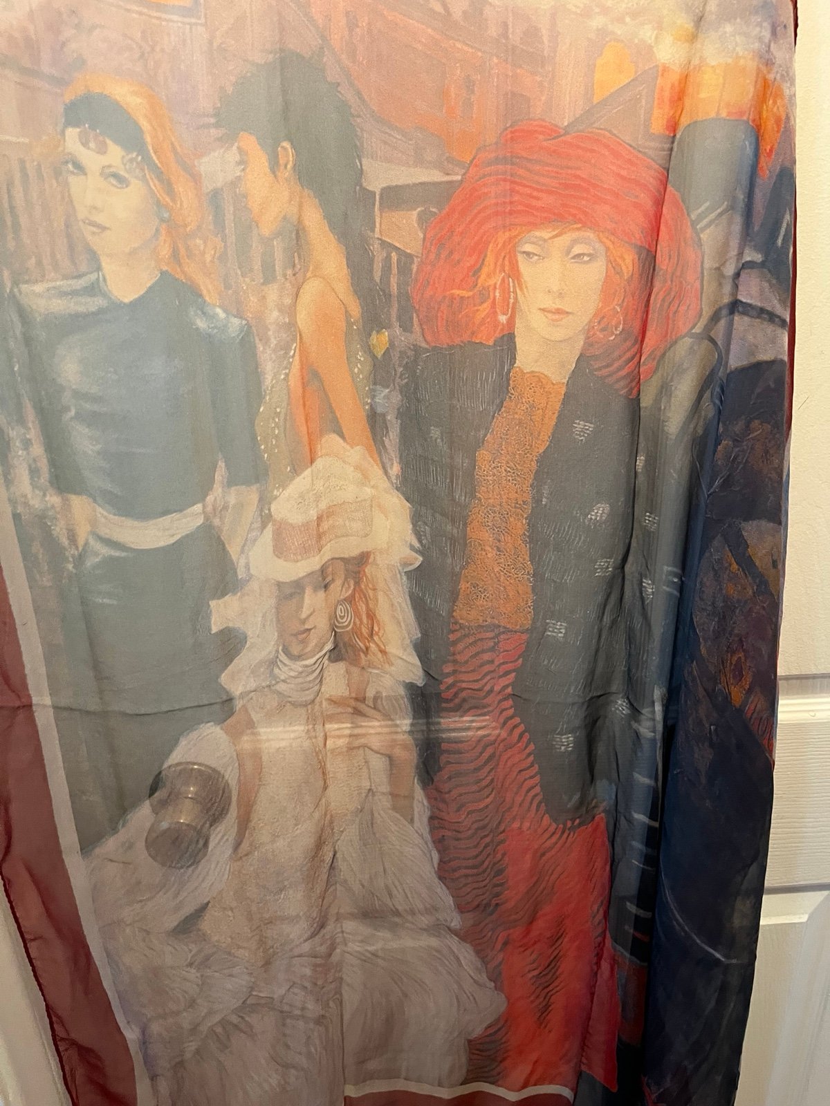 Vintage Limited Edition Loppo Martinez Silk Scarf