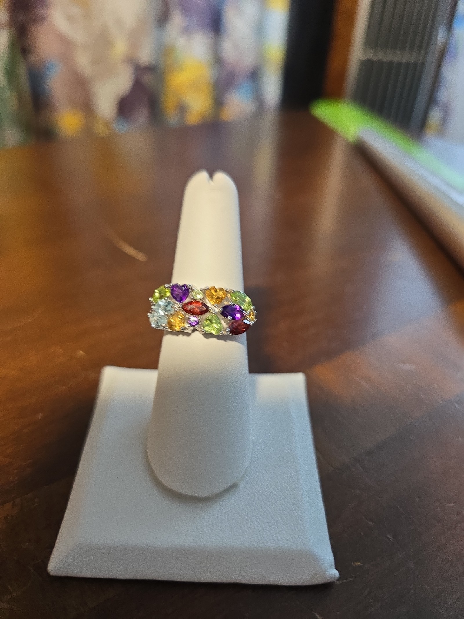 Ring - multi gemstones