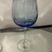 Waterford Marquis Crystal Polka Dot Blue & Purple Wine Glasses Set Of 2