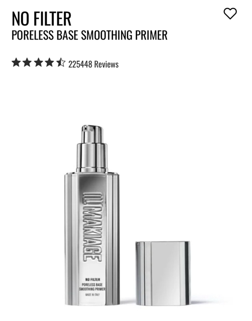 IL MAKIAGE No filter poreless base primer 25ml