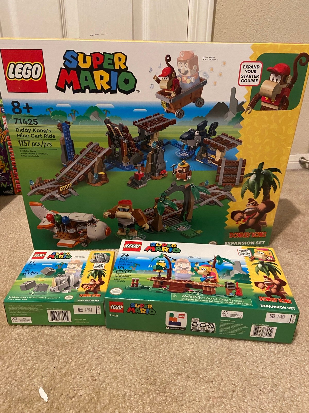 Super Mario LEGO sets