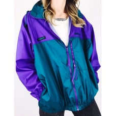 Vintage Columbia Colorblock Windbreaker
