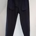 Organic Cotton Ottoman Flat Front Easy Pants, 2 Sizes, Black