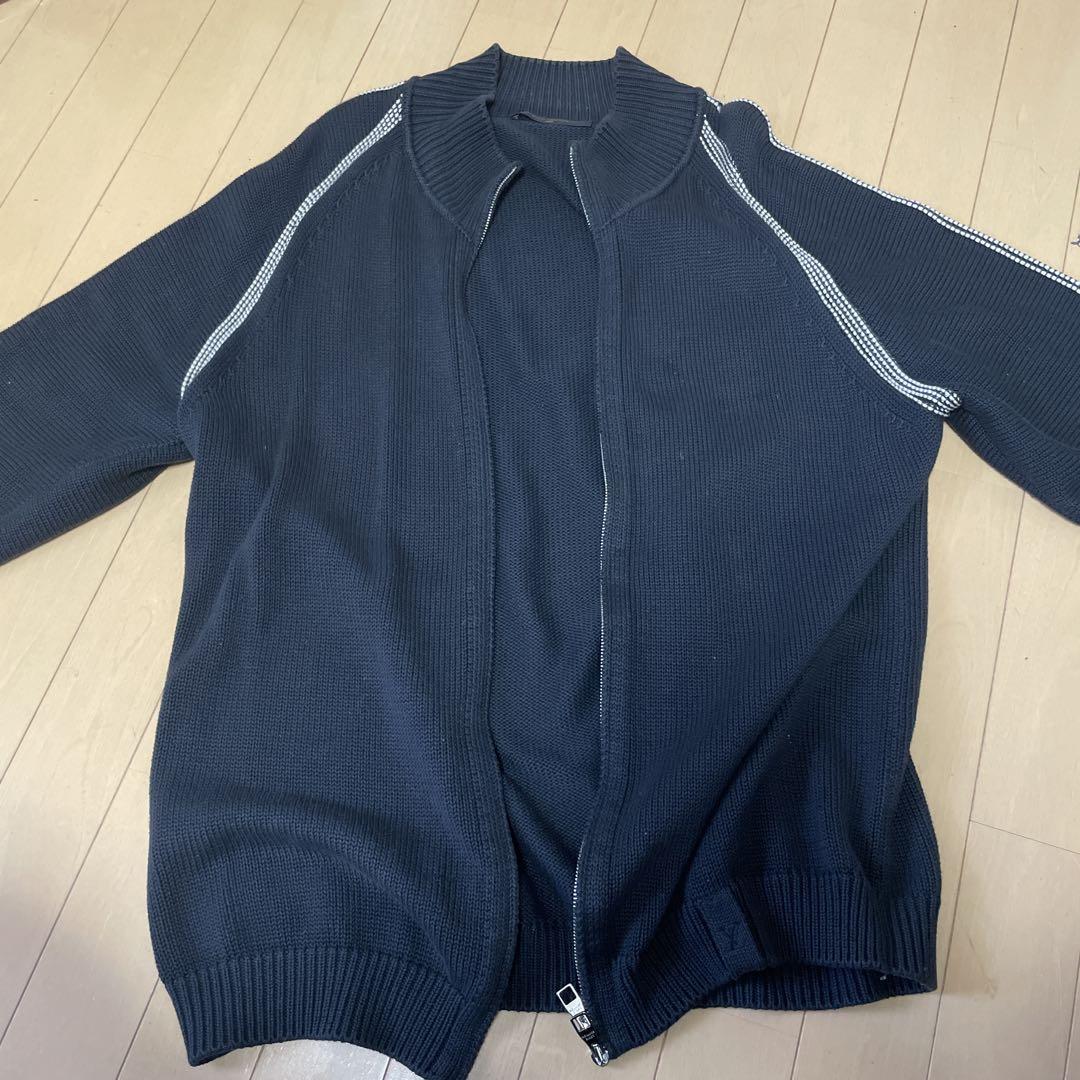 Louis Vuitton Dark Blue Cardigan, Size XL