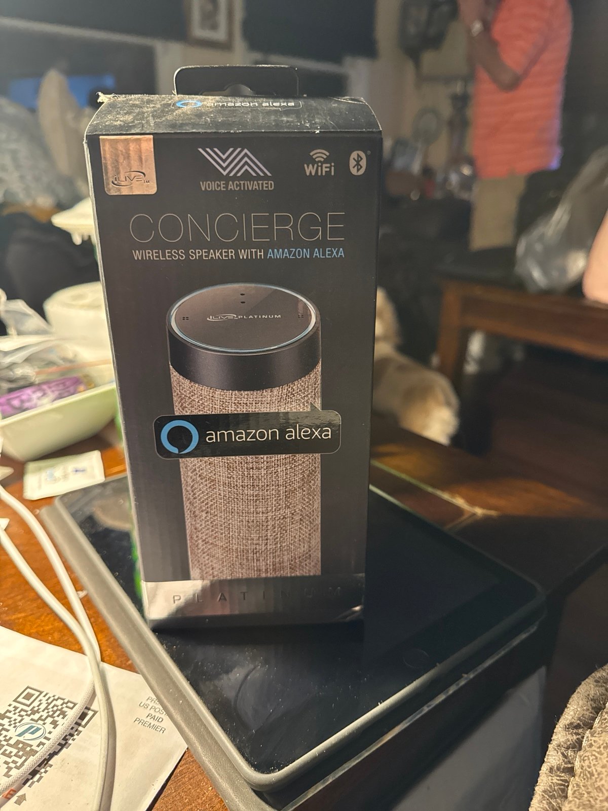 Concierge Wireless Speaker with Amazon Alexa